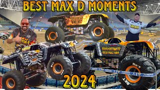 Monster Jam Best Max D Moments 2024 Season [upl. by Wisnicki]