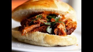 Spicy Honey Bourbon amp Coffee Pulled Pork [upl. by Hilton427]