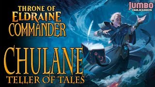 Powerful THRONE OF ELDRAINE Commander  Chulane Deck Tech [upl. by Eulalia448]