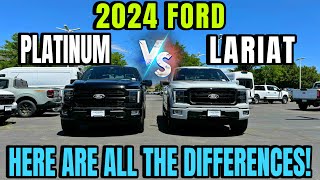 2024 Ford F150 Platinum VS Lariat  Here Are All The Differences [upl. by Chaworth]