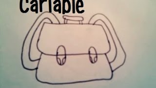 Dessiner un cartable [upl. by Itsrejk]