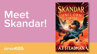 Introduction to Skandar and the Unicorn Thief by AF Steadman [upl. by Poppo]