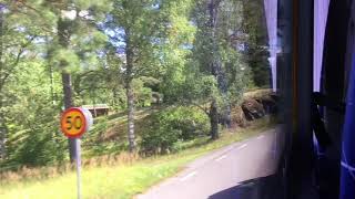 SL buss 636 Norrtälje till Östersjö del 4 av 6 [upl. by Yodlem]