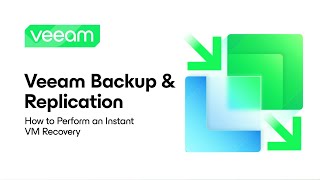 Veeam Backup amp Replication How to Perform an Instant VM Recovery [upl. by Htelimay]