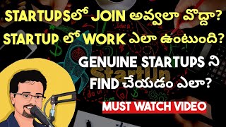 Can we Join Startups  How to Find a Genuine Startups  Frontlinesmedia [upl. by Rhines195]