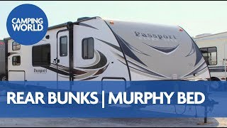 2018 Keystone Passport 239ML  Travel Trailer  RV Review Camping World [upl. by Kraus]