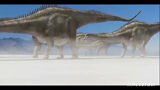 diplodocus vs allosaurus bbcearth [upl. by Ramon187]