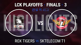 SKTelecom T1 vs ROX Tigers Game 3 Highlights Final  LCK Spring Split Playoffs 2016  SKT vs ROX G3 [upl. by Ellives]