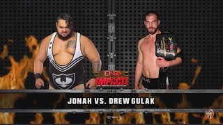 Jonah vs Drew Gulak  TNA XDivision Championship Tournament [upl. by Intihw52]