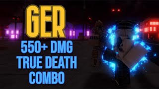 AUT  550 DMG GER death combo PLEASE nerf ger [upl. by Akihsay]