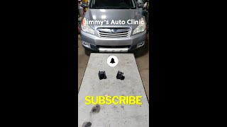 Subaru Outback  Sway Bar Bushing Replacement  Knocking Noise Solved  short [upl. by Craddock273]