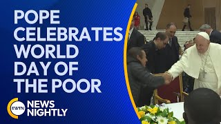 Pope Francis Celebrates World Day of the Poor Compassion is a Sign of Hope  EWTN News Nightly [upl. by Nede]