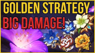 Golden artifact strategy for AR 3055 mid game artifact guide  Genshin Impact [upl. by Bussey]