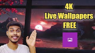 4k Live wallpapers for FREE on PC [upl. by Bohs870]