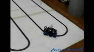 Cruiser Micromouse  Line Following Robot [upl. by Aisilef]