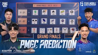 Grand Finals Prediction  2024 PUBG MOBILE GLOBAL CHAMPIONSHIP [upl. by Glenden]