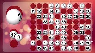 Christmas special BINGO CALLER 90 BALL  Game 41 [upl. by Etnovaj]