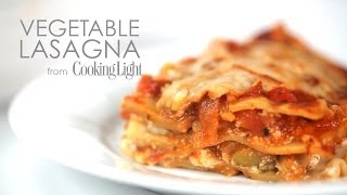 How to Make Simple Vegetable Lasagna  MyRecipes [upl. by Gnilrad]