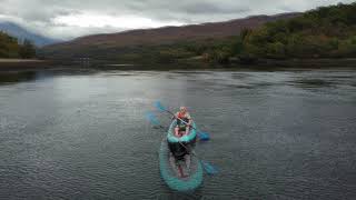 Solo trip on 3 man Itiwit X100 inflatable Kayak  The water is cold 😜 [upl. by Krigsman]