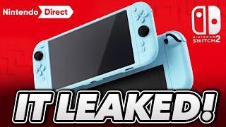 The Nintendo Switch 2 Apparently Leaked [upl. by Llabmik959]