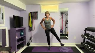 Quick Standing Workout for Outer Thighs Saddlebags for Women Over 60 [upl. by Aihtyc]