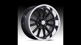 US Mags Rambler 6 UC145BD Gloss Black Custom Wheels [upl. by Chevalier578]