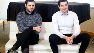 「２ＣＥＬＬＯＳ」が来日！ 新アルバムやＭＶ撮影秘話を語る 2 CELLOS Exclusive Interview in Japan on Latest Album SCORE [upl. by Eenert]