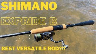 Shimano Expride B  best VERSATILE spinning rod on the MARKET [upl. by Rozamond]