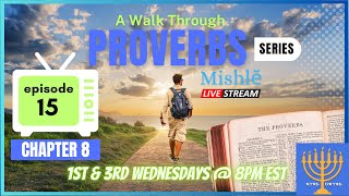 EP 15 Proverbs Chapter 8—The Manifestation of Wisdom Before Creation a Fundamental Passage [upl. by Tnert]