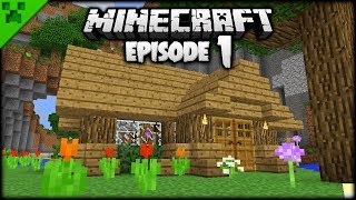 The Minecraft Journey Begins  Pythons World Minecraft Survival Lets Play  Episode 1 [upl. by Laud]