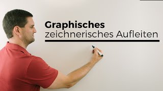 Graphisches zeichnerisches Ableiten Differenzieren  Mathe by Daniel Jung [upl. by Willcox]