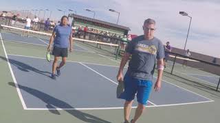 2017 Nationals Pickleball  MXD 45 35  JensenGeenen vs HarjoRichardson [upl. by Lesser728]