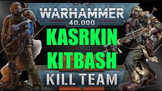 Kitbashing Warhammer 40k KASRKINS Kill Team Nomads Tallarn Desert Raiders Necromunda Ash Wastes [upl. by Bolte]