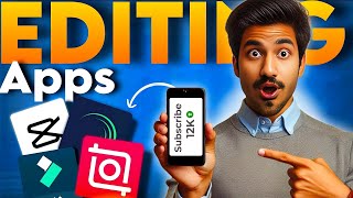 Top 5 best video editing android apps  Apps for youtube video editing  Best video editing software [upl. by Adneral]