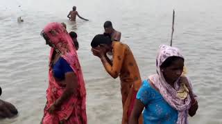 ganga snan simriya ghat  ganga snan bihar [upl. by Nehgam]