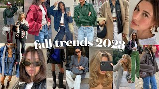 Fall  Winter Trends 2023 fall fashion trends Im loving  how to style [upl. by Issej]