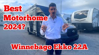 Winnebago Ekko 22A  Best Motorhome for 2024 [upl. by Arramahs188]