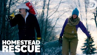 Helping a Family Survive Winter Storm Jonas  Homestead Rescue  Discovery [upl. by Hiram]