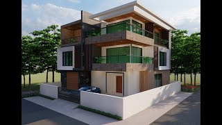 House Design  Modern House Design  53 0quot x 56 0quot  G2 [upl. by Ahseinek66]