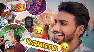 Dussehra mela 😍 Ultimate Fun with my friend 🤣 [upl. by Bertrando]