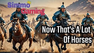 Age Of Empires 4 CoOp 3 V 3 AI 600 Pop In Mongols Cavalry We Trust [upl. by Lamb120]