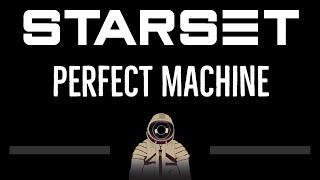 Starset • Perfect Machine CC 🎤 Karaoke Instrumental Lyrics [upl. by Assirrem665]