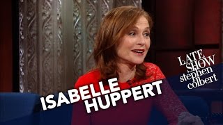 Isabelle Huppert Rates Table Flipping Scenes  Entertainment Weekly [upl. by Kermit]