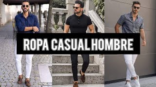 50 LOOKS CASUAL PARA HOMBRES 2023  ROPA DE MODA [upl. by Encratia]