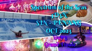 Key Royal Caribbean Spectrum of the Seas D3 FlowriderBumper CarShowgirlVirtual Firework [upl. by Slerahc965]