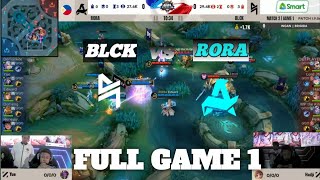 Aurora vs Blacklist Game 1  Week 1  MPL PH s14  MLBB [upl. by Llorre]