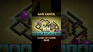 THE BEST TOWN HALL 8 WAR BASE COPYLINK clashofclans th8 th8base coc shorts [upl. by Aihsoj]