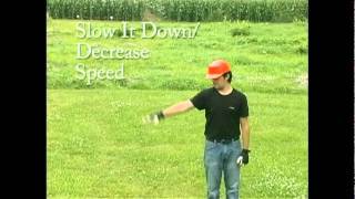 Hand Signals  Slow It Down  Decrease Speed [upl. by Sudaorb]