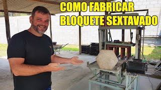 COMO FABRICAR BLOQUETE SEXTAVADO [upl. by Alyse]