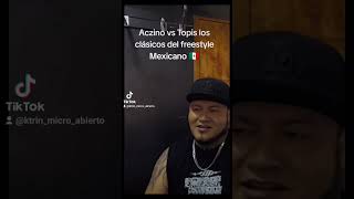 Aczino vs Topis rap freestylemexicano freestylerap freestyle aczino [upl. by Eberta]